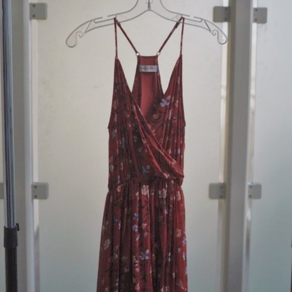 RARE A&F Mix Print Maxi Dress - Picture 4 of 8